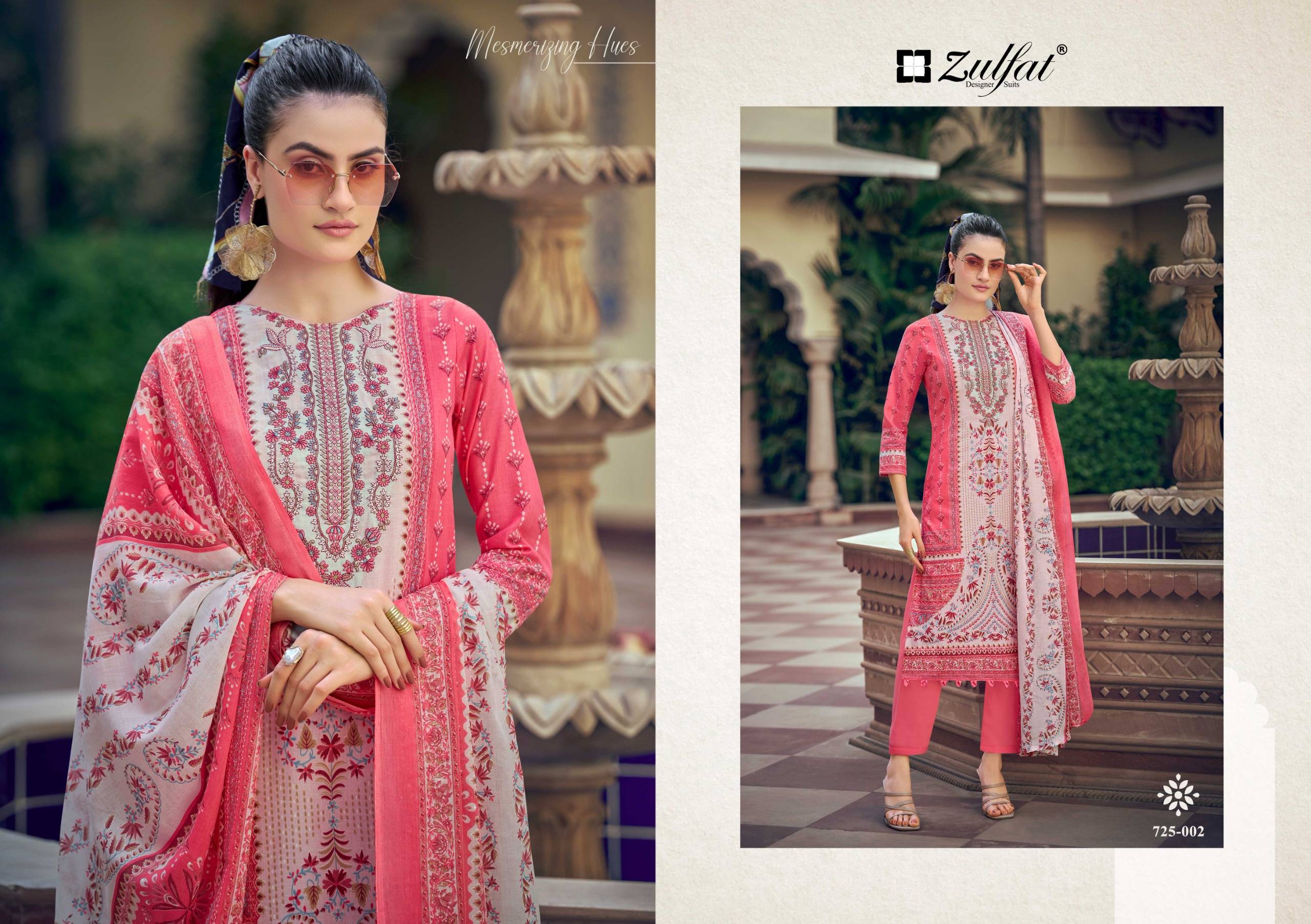 SANA SAFINA VOL 6 By Zulfat 01 To 08 Series Designer Suits Beautiful Pakistani Suits Wear Pure Cotton Dresses At Wholesale Price
